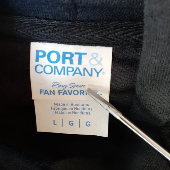 New Large Dodge Viper Logo Black Pullover Hoodie - Picture 5 of 6